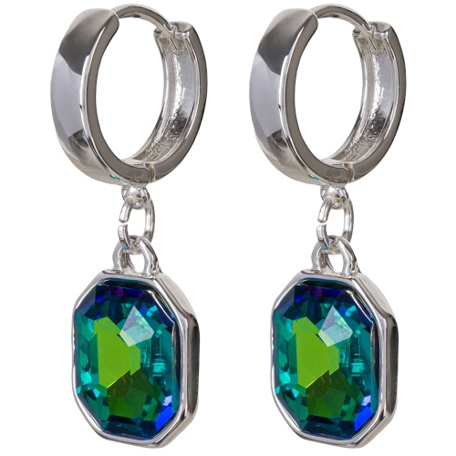 Фото Серьги Virtual Green Elegia Fiore Luna LE6115 S