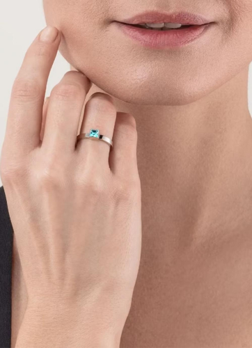 Фото Кольцо Aqua-Silver Coeur de Lion 0501/40-2017 54