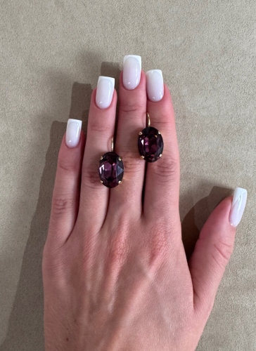 Фото Серьги Claudio Canzian CC00202229 violet