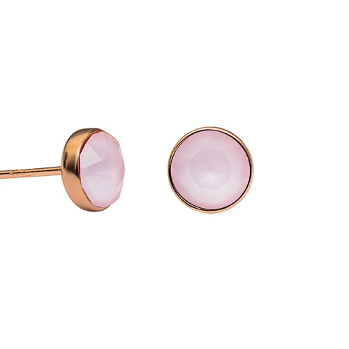 Фото Пусеты Crystal Powder Rose Kristal Fiore Luna SWE297 PR RG