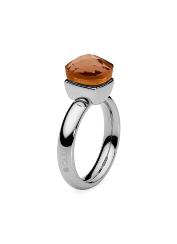 Фото Кольцо Firenze smoked topaz 16.5 мм Qudo 610752 BR/S