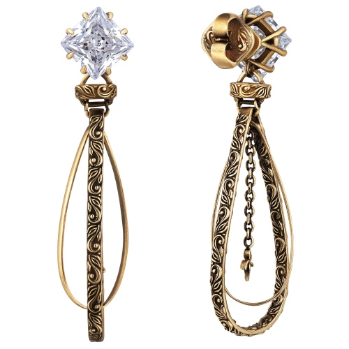 Фото Серьги VIVIENNE Fiore di Firenze OR1605 CRYSTAL