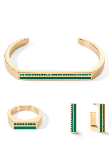 Фото Кольцо Green-Gold Coeur de Lion 0133/40-0549 54