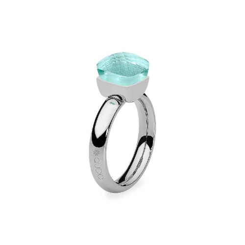Фото Кольцо Firenze soft aqua 18.5 мм Qudo 613713 BL/S
