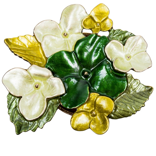 Фото Брошь Фиалки Fiore Luna Classic XZ1498.19 G/G