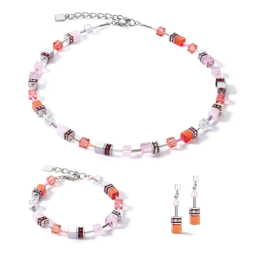 Фото Колье Joyful Colours Pink Coeur de Lion 3339/10-0319