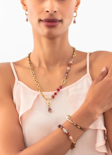 Фото Колье Purple-Red Coeur de Lion 4712/10-0803