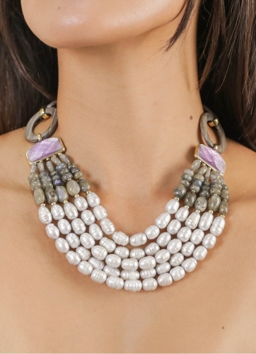 Фото Колье Lavender Nature Bijoux NB25.1-15-43460