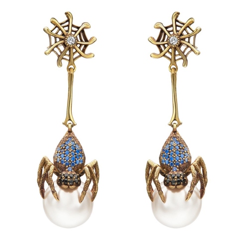 Фото Серьги Ragno Art Nouveau piccolo Fiore di Firenze OR2210-2 TANZANITE