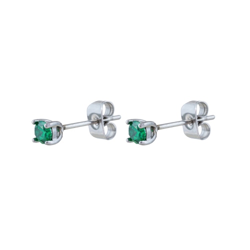 Фото Пусеты GREEN Art Deco Fiore Luna AE03187-8A G/S
