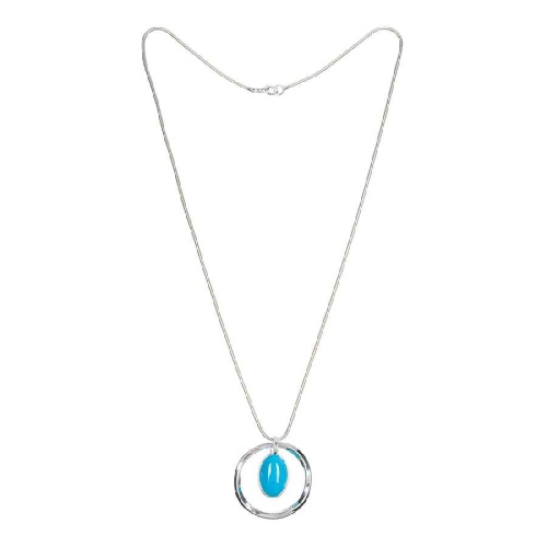 Фото Колье TURQUOISE OPAL Elegia Fiore Luna LN5142 BL/S
