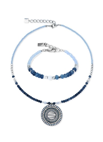 Фото Браслет Amulet Modern Future silver blue Coeur de Lion 2036/30-0717