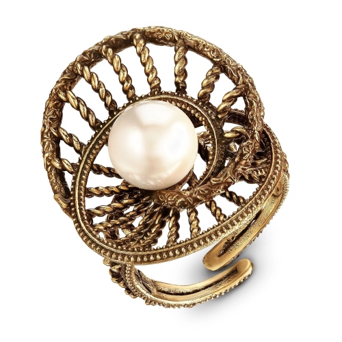 Фото Кольцо ARCLET Fiore di Firenze AN1729 PEARL
