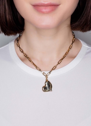Фото Ожерелье Heartbeat UNOde50 COL1669ORO0000U