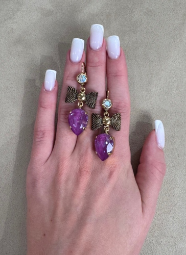 Фото Серьги Claudio Canzian CC00202301 Violet