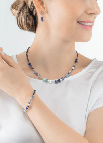 Фото Браслет Blue-Silver  Coeur de Lion 4351/30-0717