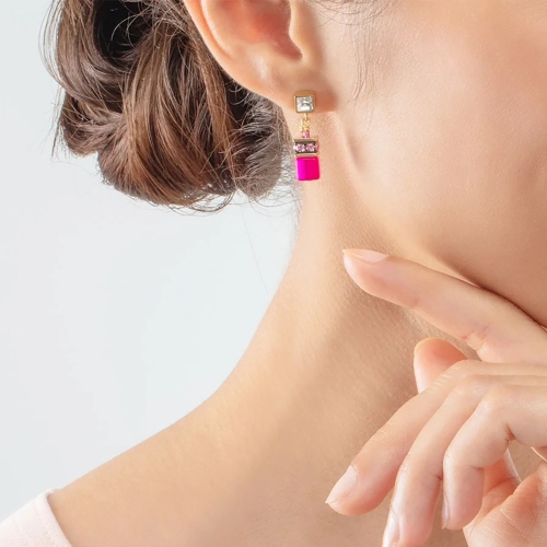 Фото Серьги Pink-Gold Coeur de Lion 3038/21-0416