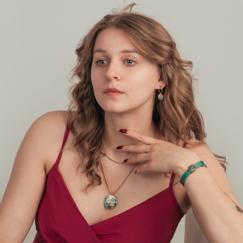 Фото Серьги Fiore Luna Classic AE03790-2 G