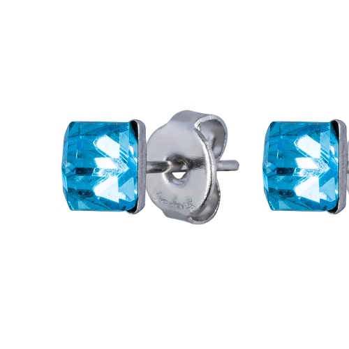Фото Пусеты Aquamarine Fiore Luna Classic SWE2127/1 A S