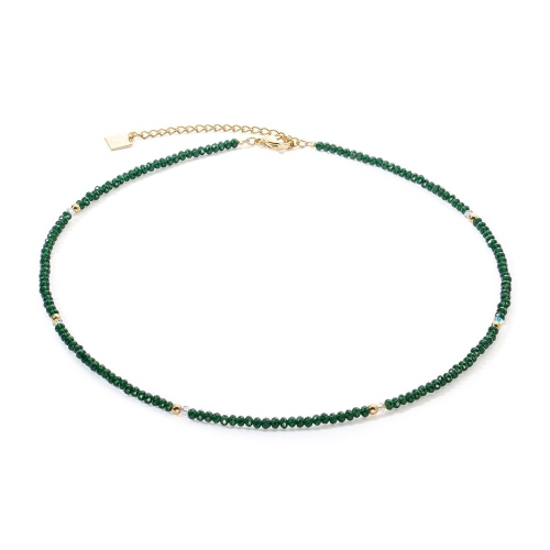 Фото Колье Dark Green Coeur de Lion 2033/10-0521