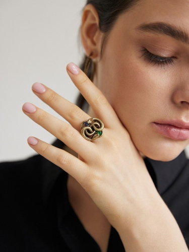 Фото Кольцо SERPENTI Fiore di Firenze AN2403