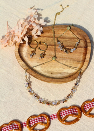 Фото Колье Beige-Gold Coeur de Lion 4639/10-1016