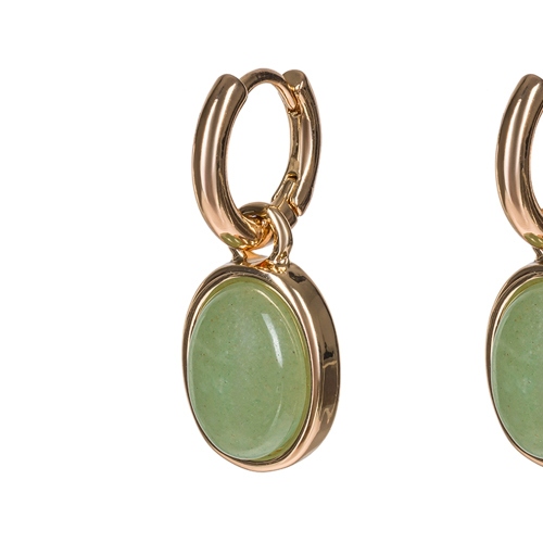 Фото Серьги GREEN AVENTURINE Fiore Luna Classic Fiore Luna LE1204 G/G