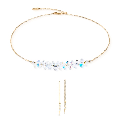 Фото Колье Танцующие кристаллы Coeur de Lion 4633/10-1816