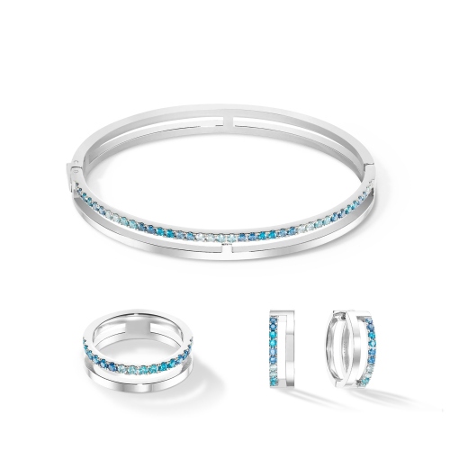 Фото Браслет Blue-Silver Coeur de Lion 19 см 0136/32-0717 19