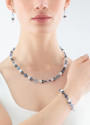 Фото Серьги Blue-White Coeur de Lion 3018/21-0714