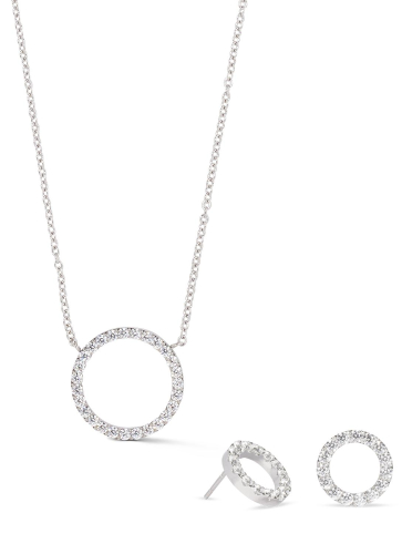 Фото Серьги Crystal-Silver Coeur de Lion 2057/21-1817