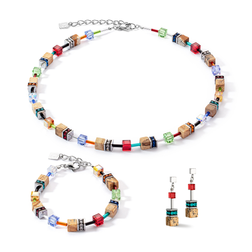 *Колье Multicolour Brown