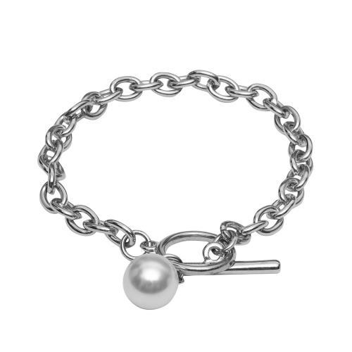 Фото Браслет White Pearl Kristal Fiore Luna C2010PE-B01.1 BW/S