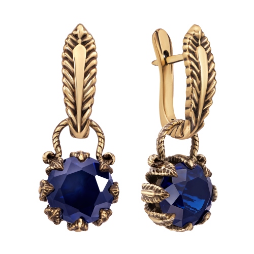 Фото Серьги SIGNORE DEI MARI Fiore di Firenze OR2033 BLU