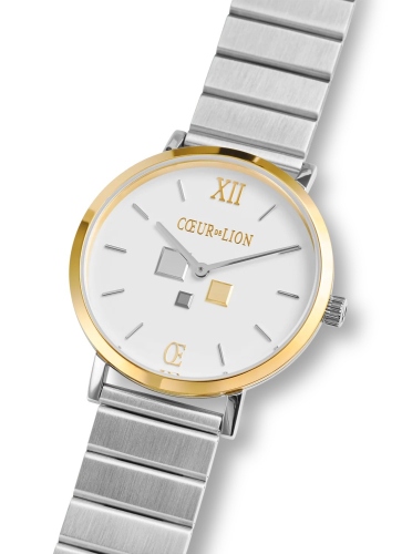 Часы Bicolor Silver Coeur de Lion 7604/72-1714