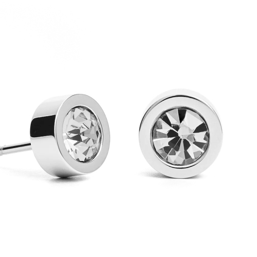 Пусеты White 5х2.5 Fiore Luna SWE125 W S