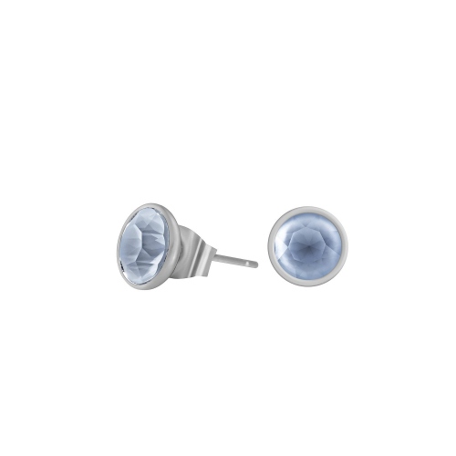 Фото Пусеты Powder Blue Kristal Fiore Luna SWE298 PB S