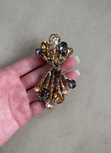 Фото Брошь "Хромосомы" Claudio Canzian CC00211106 brown