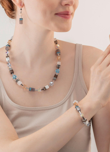 Фото Колье Aqua-Beige Coeur de Lion 4505/10-2010