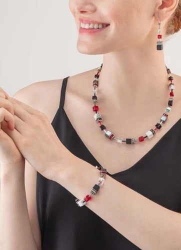 Фото Браслет Black-Red Coeur de Lion 4530/30-1303