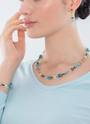 Фото Колье Turquoise-Gold Coeur de Lion 2838/10-0616