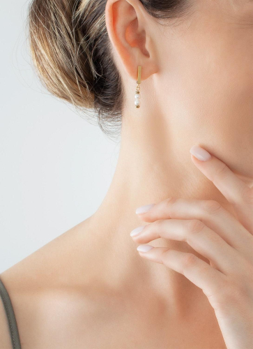 Фото Серьги White-Gold Coeur de Lion 1120/21-1416