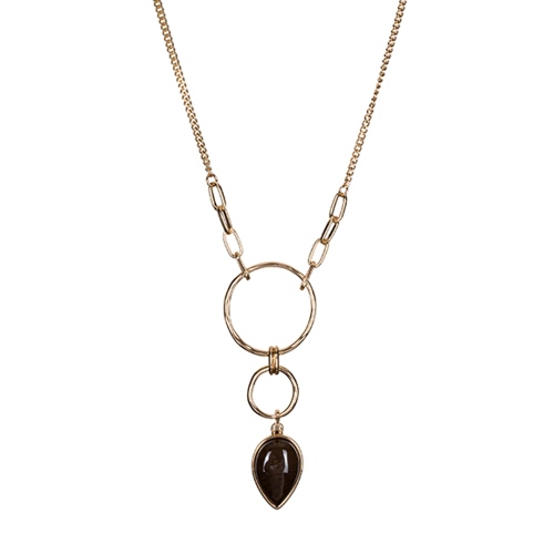 Фото Колье COFFE AGATE Elegia Fiore Luna LN3171-3 BR/G