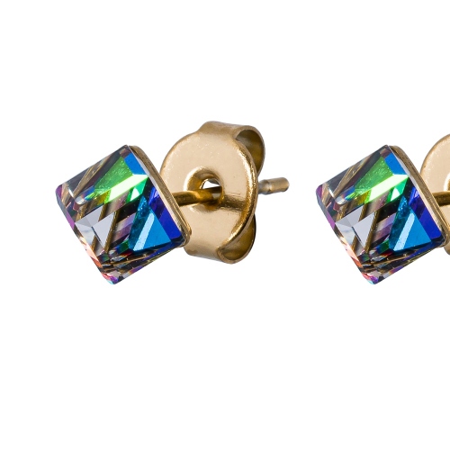 Фото Пусеты Crystal Holographic Fiore Luna Classic SWE0127/1 H G