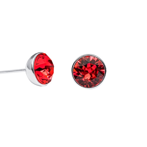 Фото Пусеты Indian Pink Kristal Fiore Luna SWE298 IP S