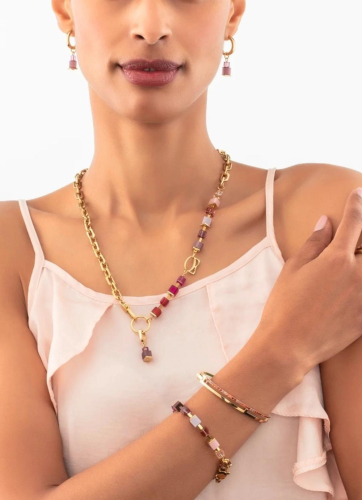 Фото Серьги Purple-Red Coeur de Lion 4712/21-0803