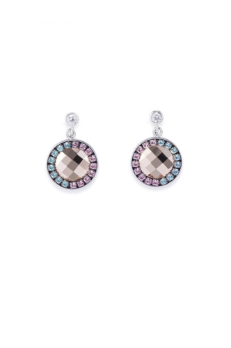 Фото Серьги Rose Turquoise Coeur de Lion 4954/21-1906
