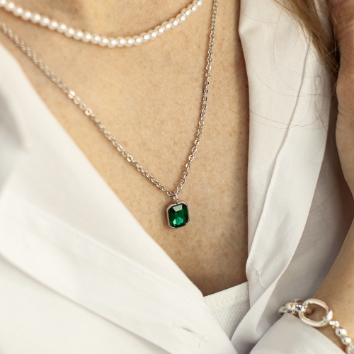 Фото Колье EMERALD Fiore Luna Classic Fiore Luna BCN08992-07