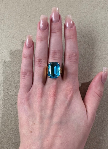 Фото Кольцо Claudio Canzian CC00201255 light blue