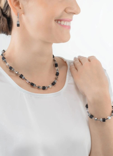 Фото Серьги Black-Crystal Coeur de Lion 4018/21-1318